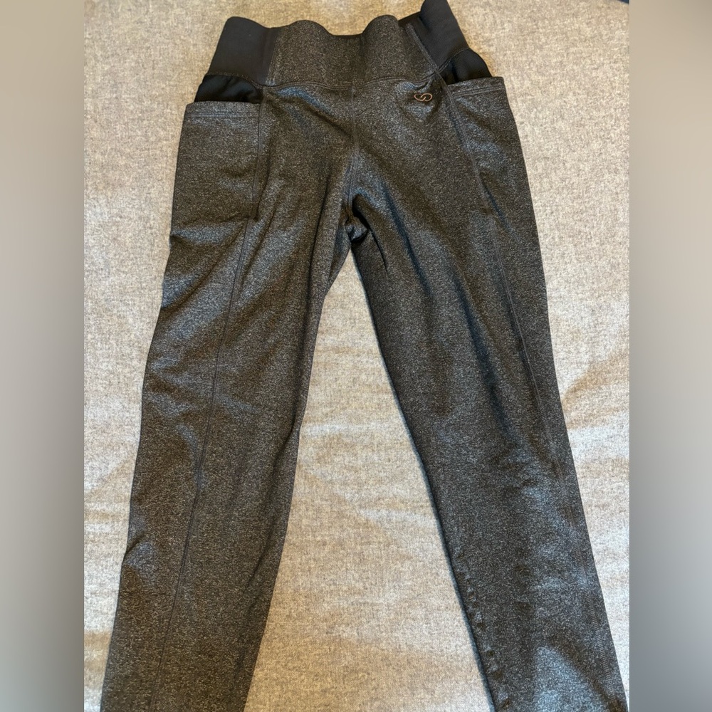 Calia by Carrie Underwood Joggers Heatherd Grey Size S